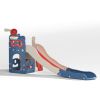 5 In 1 Kids Slide and Climber Playset, Freestanding Toddler Playground with Basketball Hoop, Telescope, Ball and Storage Space for Indoor Outdoor