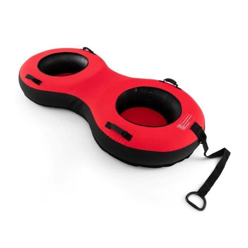 Outdoor Recreation Activities 80" 2-Person Inflatable Snow Sled