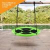 40 Inch Flying Saucer Tree Swing Indoor Outdoor Play Set