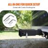 Trailer Hitch Extender with Hitch Pins, Clips, Bolt and Nut