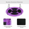 40 Inch Flying Saucer Tree Swing Indoor Outdoor Play Set